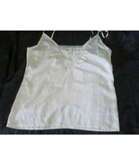 BNWT cream ivory cami top camisole pretty design uk 12  euro 40  usa 8 - £9.60 GBP