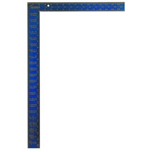 IRWIN Tools Framing Square, Hi-Contrast Aluminum, 16-Inch by 24-Inch (17... - £37.51 GBP