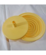 Vintage Robinsons Burger Press Meat Tastee Rings yellow Made USA Foley A... - $33.00