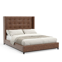 Newberry Upholstered Standard King Bed - $15,467.31 MXN