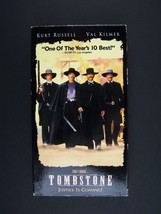Tombstone VHS Kurt Russell, Val Kilmer, Sam Elliott - £6.24 GBP