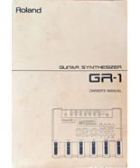 Roland GR-1 Guitar Synthesizer Original Owners Manual Very Large Book 19... - $49.99