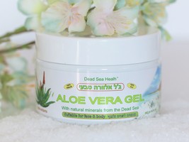 Dead Sea Natural Aloe Vera Gel/ Mint Fragrance,Gift Idea,100% Natural, E... - £15.18 GBP