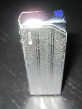 Vintage Colibri ELECTRO-QUARTZ Silver Tone Automatic Gas Butane Lighter - £8.00 GBP