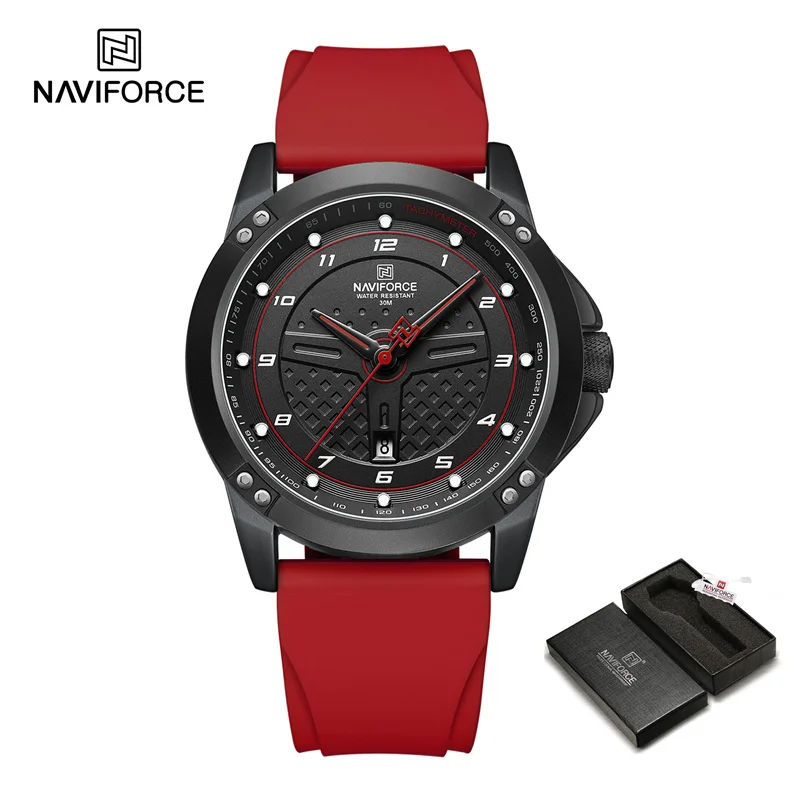      Men&#39;s Quartz Wristwatch Silicone Strap Waterproof Sports Luxury Business Ma - £28.77 GBP