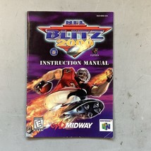 NFL BLITZ 2000 Nintendo 64 N64 Manual Instruction Booklet - Manual ONLY - $9.89