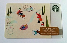 Starbucks 2014 Christmas Winter Fun Gift Card New Mint RARE - $7.99