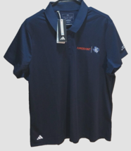 Rice Owls University Amerant Bank Navy Blue New Sewn Polo Shirt 3XL Tags - £18.91 GBP