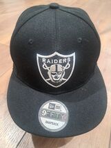 New Era Las Vegas Raiders 9Fifty SnapBack Hat Cap Black One Size NFL Emb... - €21,30 EUR