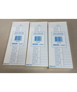Rediform Time cards 300 cards 3 packs 100 cards each, New unopened!! - $982.14 MXN