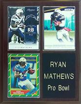 Frames, Plaques and More Ryan Mathews San Diego Chargers 3-Card 7x9 Plaque - £15.44 GBP