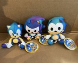 Toy Factory 2022 Mod Sonic Hedgehog Plush 7&quot; Big Head Multicolor Blue lo... - $37.57