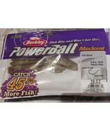 Berkley Powerbaits Max Scent Flat Worms 3.6 Qty 10 &quot;natural shad&quot; Lot of 4 - €20,49 EUR