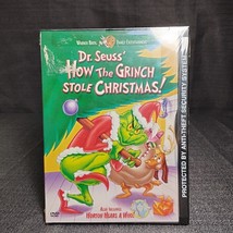 Dr. Seuss&#39; How the Grinch Stole Christmas 2002 DVD Snapcase New Sealed F... - $7.87