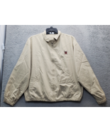 VTG Polo Ralph Lauren Harrington Jacket Men 2X Brown Golf Bi swing Long ... - $49.50