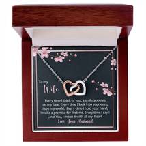 To My Wife Necklace. Anniversary Gift for Wife, Christmas Gift for Wife. For Her - £35.92 GBP+