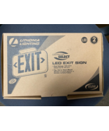 LED Exit Sign, Lithonia Lighting - $4.00
