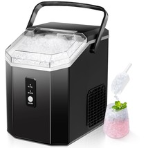 Euhomy Nugget Ice Maker Countertop With Handle, Ready In 6 Mins, 33Lbs/2... - £247.18 GBP