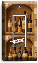 Tuscan Kitchen Italian Wine Bottles Cellar 1GFI Light Switch Wall Plate Cafe Art - £9.58 GBP