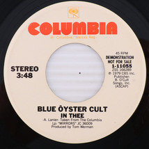 Blue Oyster Cult – In Thee - 1979 45 rpm 7&quot; Single Vinyl Record 1-11055 PROMO - $7.77