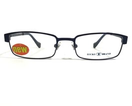 Lucky Brand BREAK TIME NAVY Kids Eyeglasses Frames Blue Rectangular 48-1... - £33.35 GBP