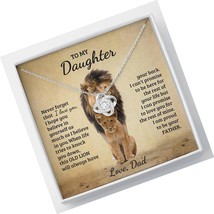 Daughter Gifts From Dad,To My Daughter Lion Dad And Daughter - £103.04 GBP