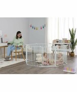 Regalo 192-Inch Super Wide Adjustable Baby Gate and Play Yard, 4-In-1 - €49,79 EUR