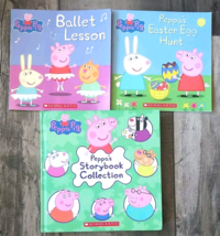 Lot Of 9 Peppa Pig Stories in 3 Books - $14.84