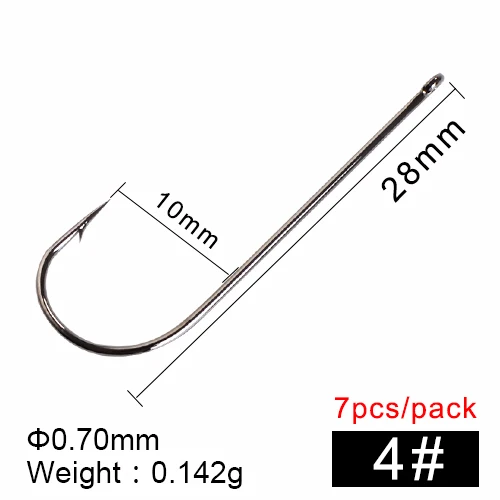 FTK Carp Hooks Barbed Hook  Size2-18#  7Pcs- 10Pcs  / Lot Super Needle Point and - £49.87 GBP