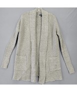 American Eagle Women Cardigan Size XS Gray Stretch Soft Classic Long Sle... - £9.90 GBP