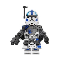 Star Wars 501st Legion Echo Arc Trooper Phase II Armor Minifigure Bricks Toys - £2.80 GBP