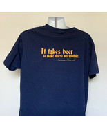 Samuel Adams Octoberfest It Takes Beer to Make Thirst Worthwhile T Shirt... - £17.42 GBP