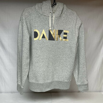 J. Crew Sweatshirt Women&#39;s XL DANKE Graphic Hoodie Gray “Thank You!” - $439.31 MXN