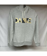 J. Crew Sweatshirt Women&#39;s XL DANKE Graphic Hoodie Gray “Thank You!” - $439.31 MXN