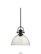 Golden Hines Pendant Light in Black (NO GLOBE INCLUDED) - £60.40 GBP