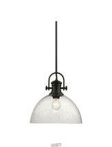 Golden Hines Pendant Light in Black (NO GLOBE INCLUDED) - £60.66 GBP