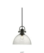 Golden Hines Pendant Light in Black (NO GLOBE INCLUDED) - £59.75 GBP