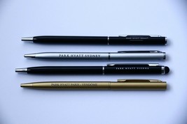 Collection of 4 Park Hyatt Hotel Signature Pens Sydney, Vienna, Paris, Seoul Set - £58.72 GBP
