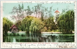 1905 Antique Post Card Of Lake At Baldwin&#39;s Ranch Los Angeles California... - £21.67 GBP