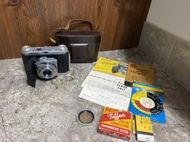 Vintage Kodak Retinette Camera &amp; Accessories Lot - £39.84 GBP