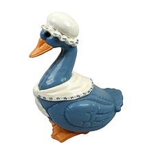 Vintage Sittre Mother Goose Cookie Jar Blue with Bonnet Scarf Hand Painted 1984 - £27.68 GBP