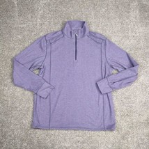 Tommy Bahama Sweater Jacket Women M Purple UPF 30 Island Zone Sample Preppy Mom - £19.76 GBP