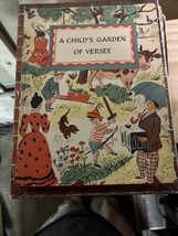 A Child&#39;s Garden of Verses by Robert Louis Stevenson Hardcover Book 1944... - £13.66 GBP