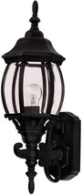 Savoy House 07073-BLK One Light Wall Mount Lantern - $79.19