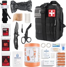 Emergency First Aid Kit By Thriaid With Tourniquet, 6&quot; Israeli, And More. - £51.93 GBP