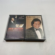 Julio Iglesias 2 Cassette Lot - In Concert - 1100 Bel Air Place - £3.04 GBP