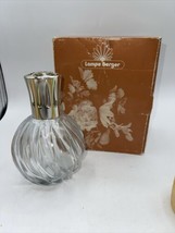 Lampe Berger France Swirl Fragrance Lamp Glass Aromatherapy Oil Lamp W/ Box - £19.75 GBP