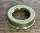 Solid Brass BURNER COLLAR Kosmos old or new oil lamp 1.5” In And 2.25” Out - $16.65