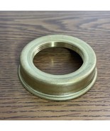 Solid Brass BURNER COLLAR Kosmos old or new oil lamp 1.5” In And 2.25” Out - £13.10 GBP