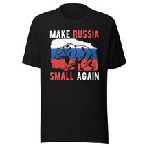 Make Russia Small Again Unisex t-Shirt, Funny Political Humor Shirt Grea... - £15.69 GBP+